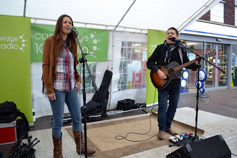 Preview image for blog post - Live on Cambridge 105 at Mill Road Winter Festival
