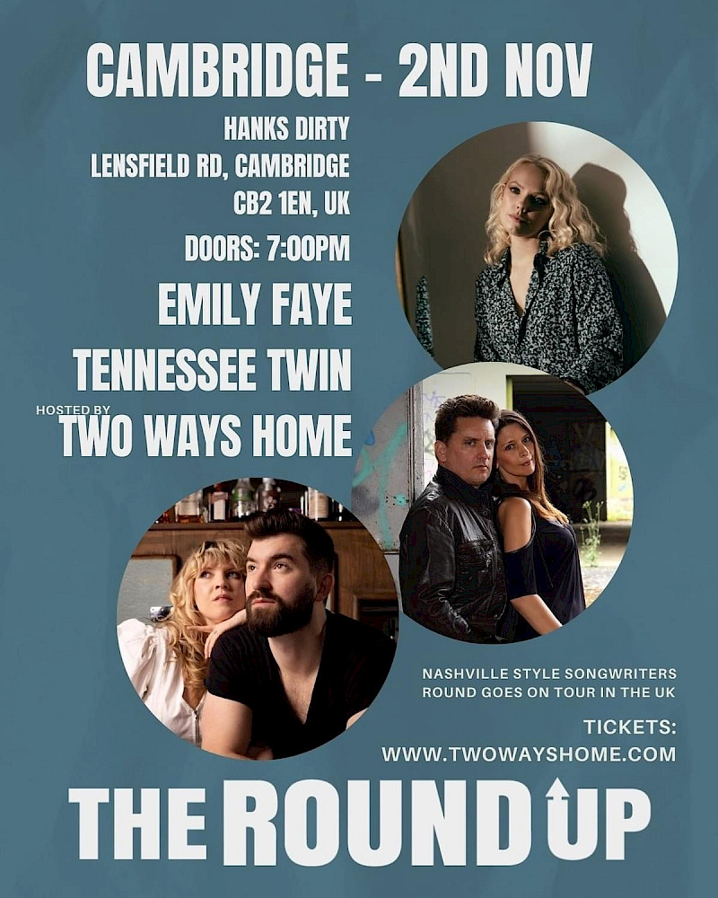 Preview image for blog post - Tennessee Twin to join 'The Round Up' in Cambridge!