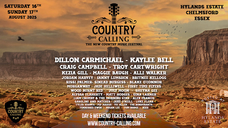 Preview image for blog post - Tennessee Twin to appear at new festival 'Country Calling'!!